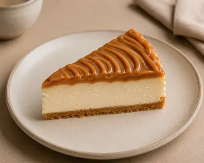 Süt reçelli cheesecake
